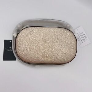Kate Spade Glimmer Oval Camera Bag Gold